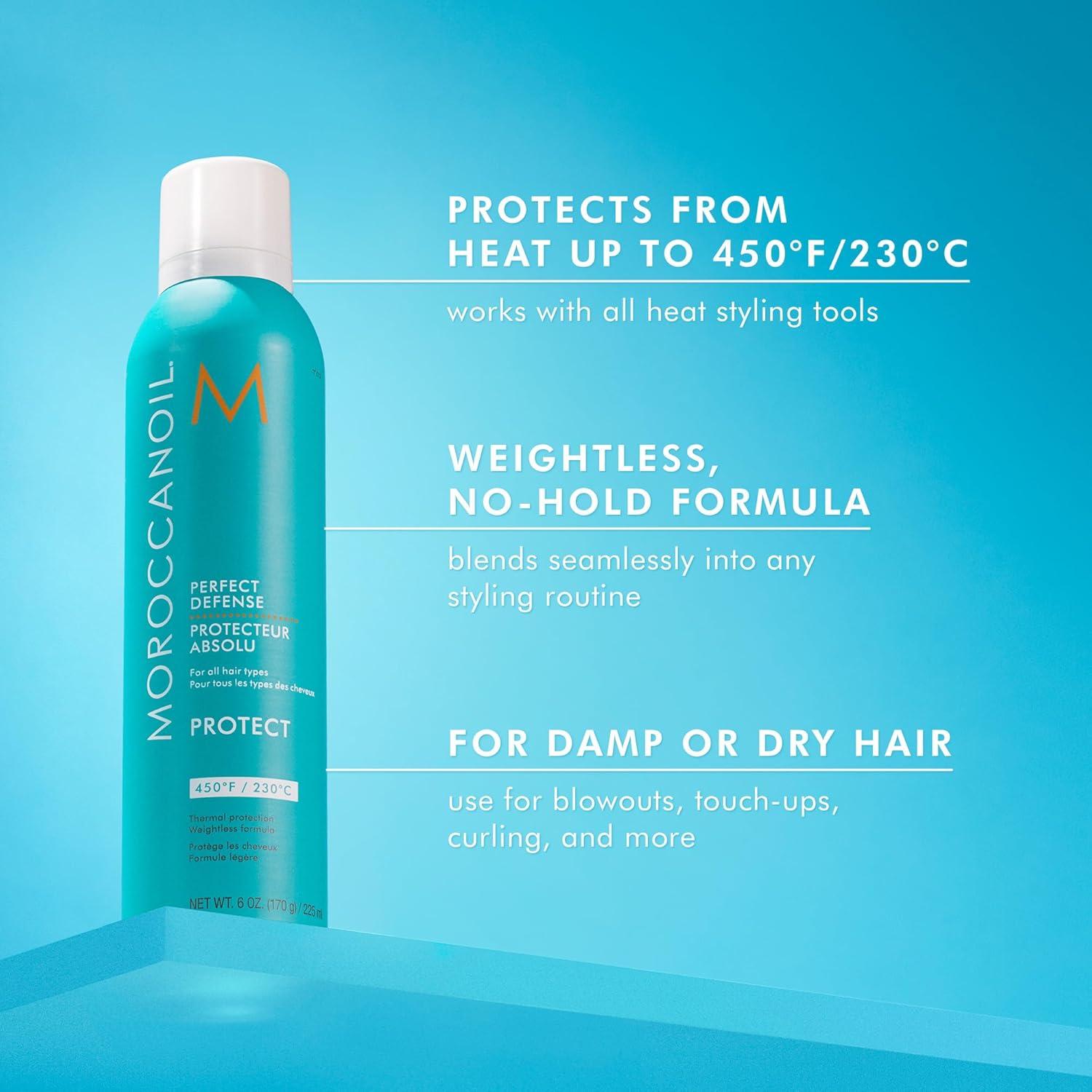Moroccanoil Perfect Defense Heat Protectant Full & Travel Size Bundle