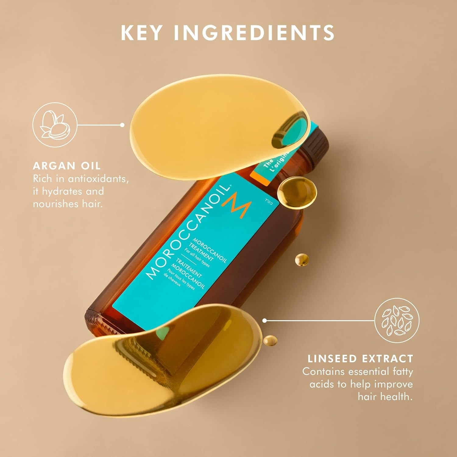 Moroccanoil Hydrate & Shine Hair Set | Shampoo, Conditioner & Treatment Set