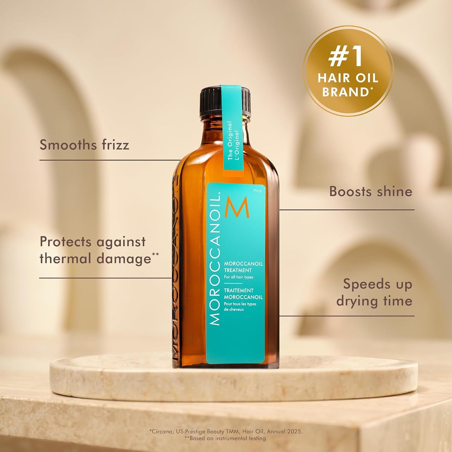 Moroccanoil Hydrate & Shine Hair Set | Shampoo, Conditioner & Treatment Set