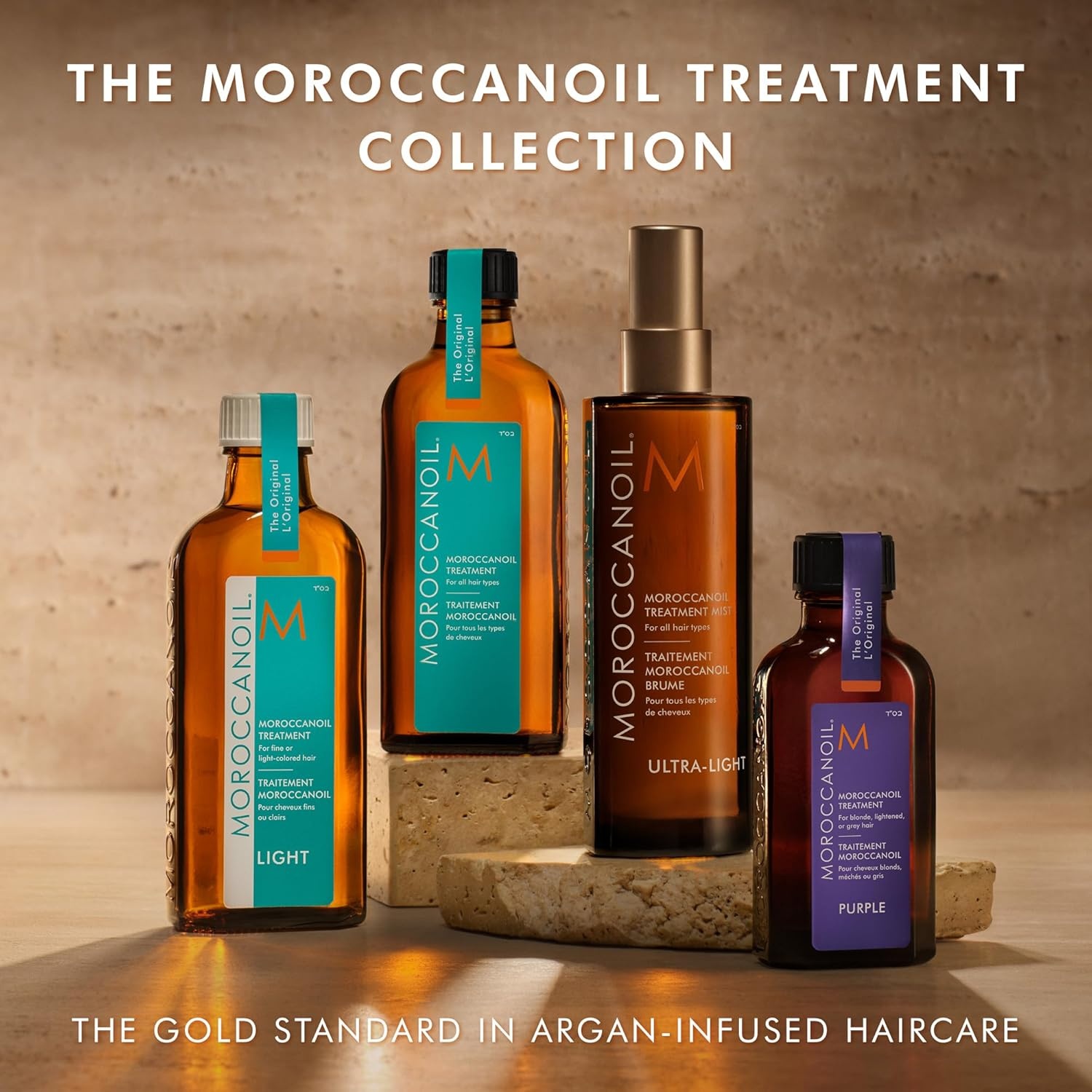 Moroccanoil Hydrate & Shine Hair Set | Shampoo, Conditioner & Treatment Set