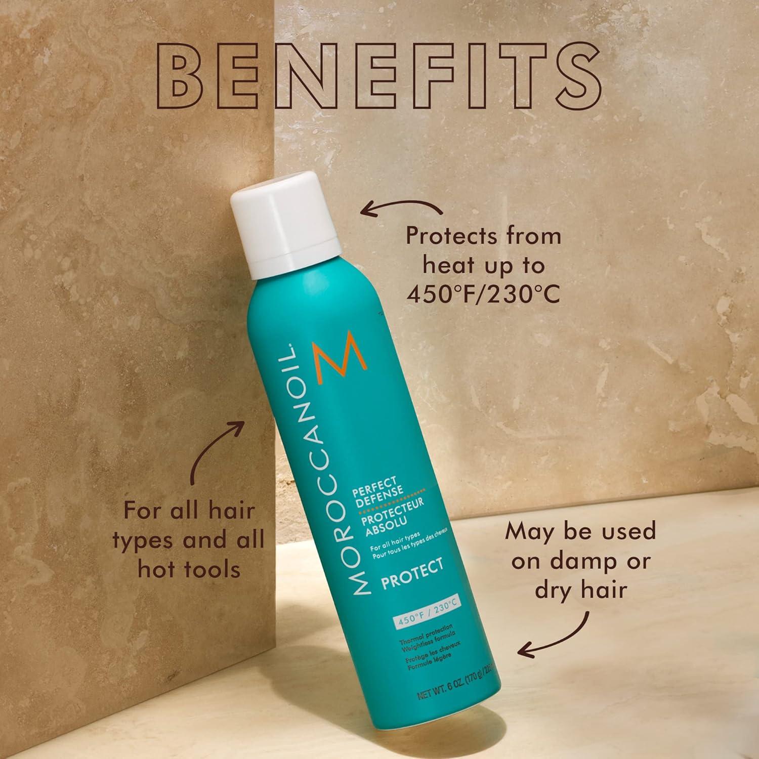Moroccanoil Smart Styling Infrared Hair Dryer & Perfect Defense Bundle