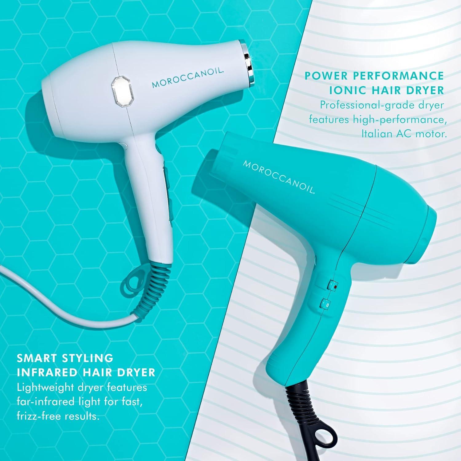 Moroccanoil Smart Styling Infrared Hair Dryer & Perfect Defense Bundle