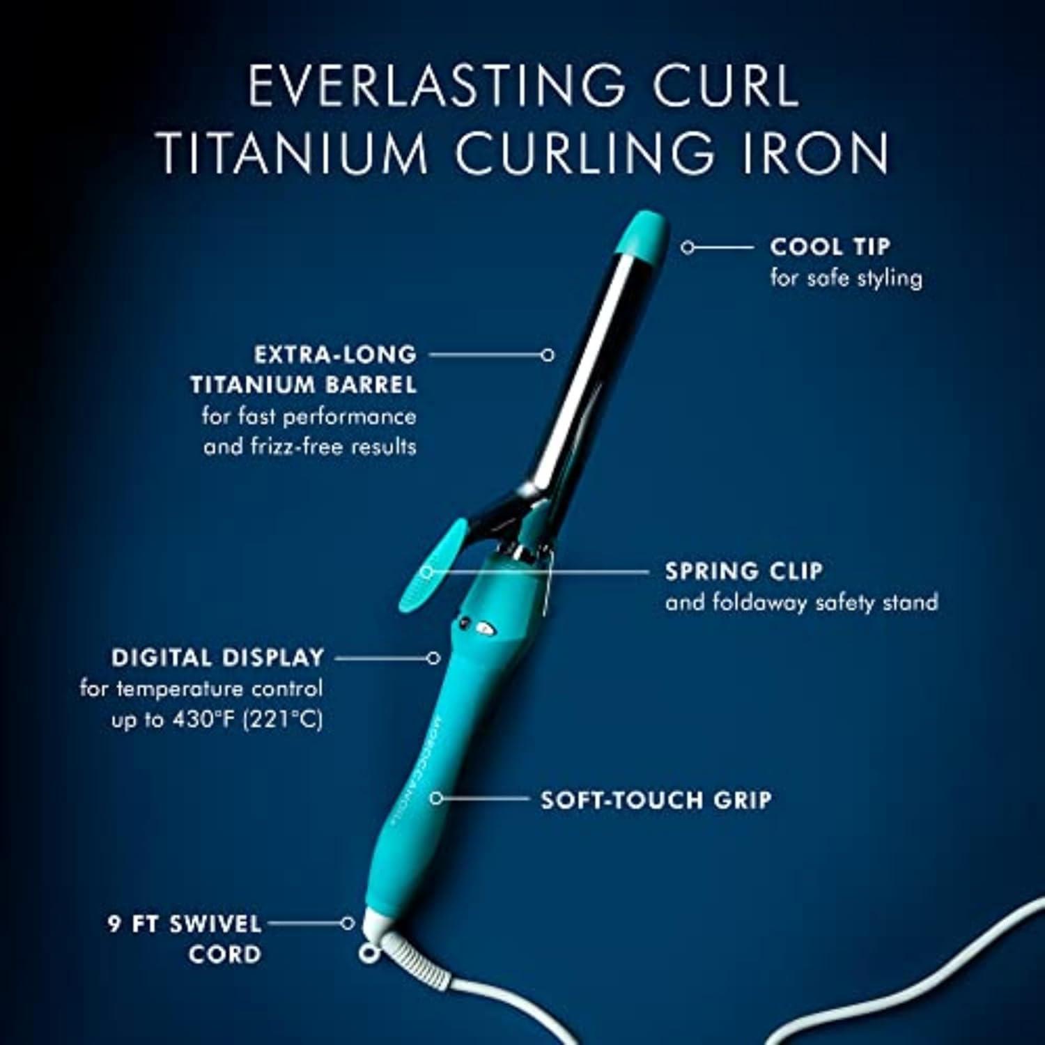 Moroccanoil Everlasting Curl Titanium Curling Iron(Curling Iron)