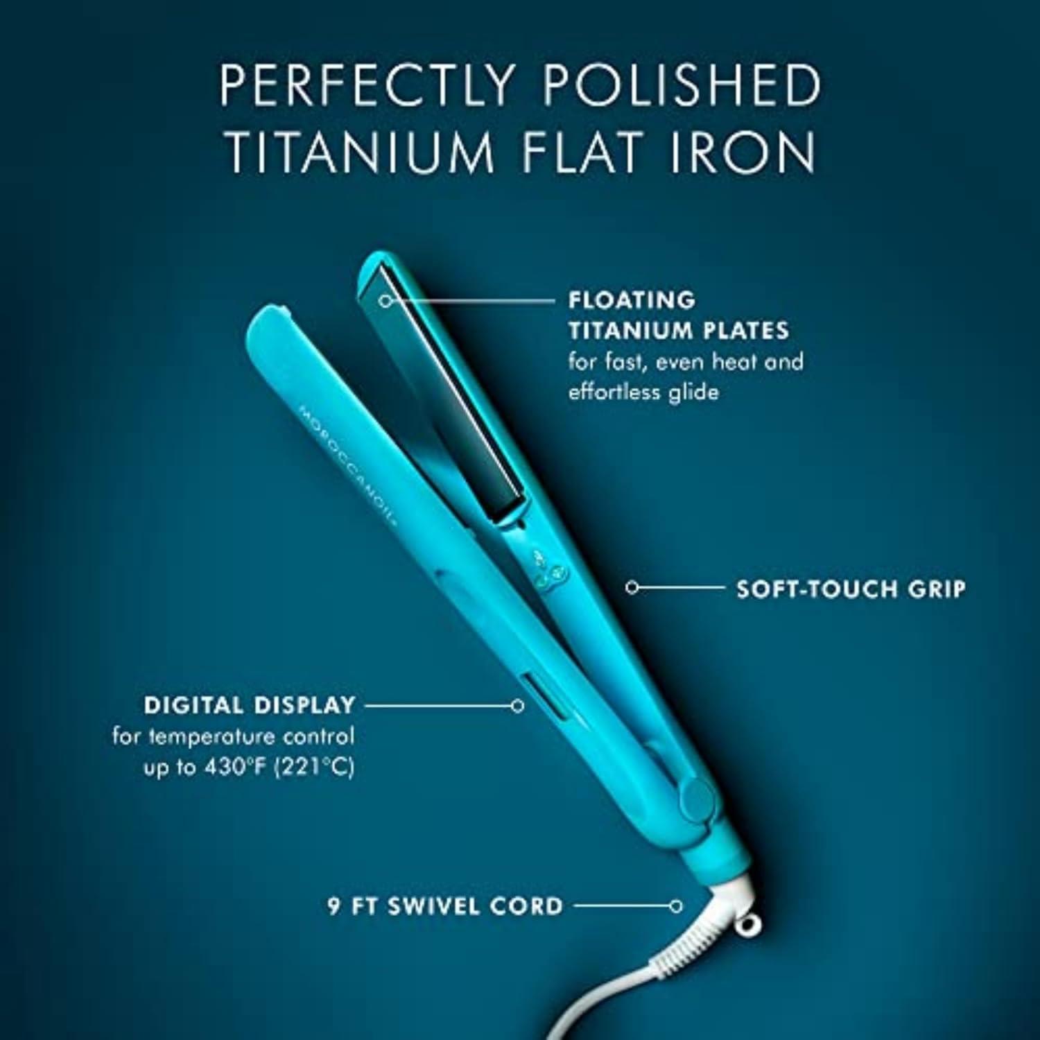 Moroccanoil Perfectly Polished Titanium Flat Iron(Flat Iron)