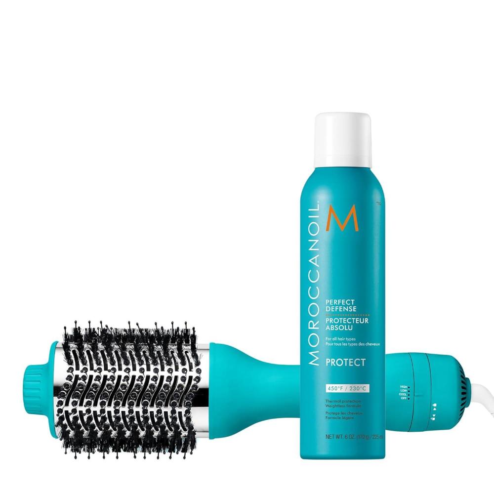 Moroccanoil Effortless Style 4-in-1 Blow-Dryer Brush(Bundle)