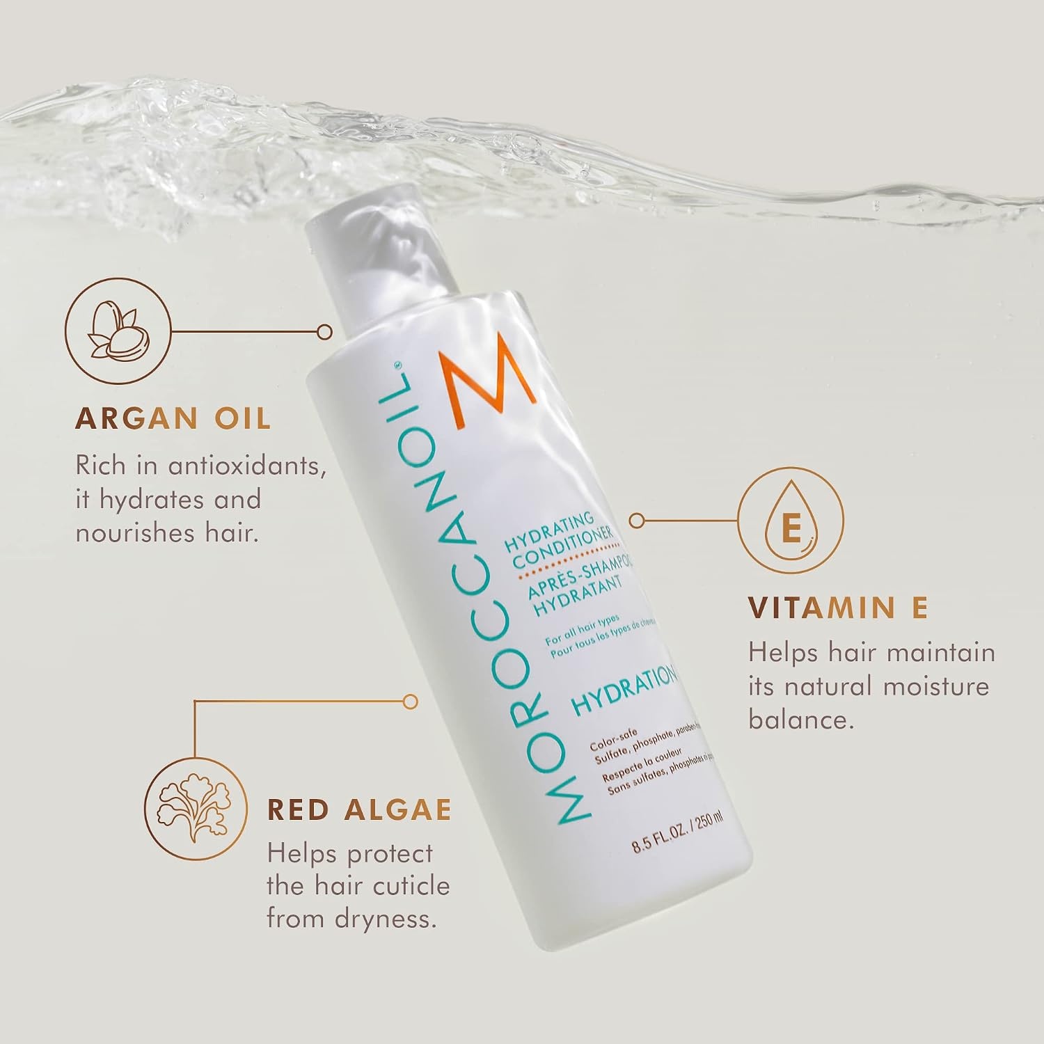 Moroccanoil Hydrating Shampoo & Conditioner, 16.9 Fl. Oz.