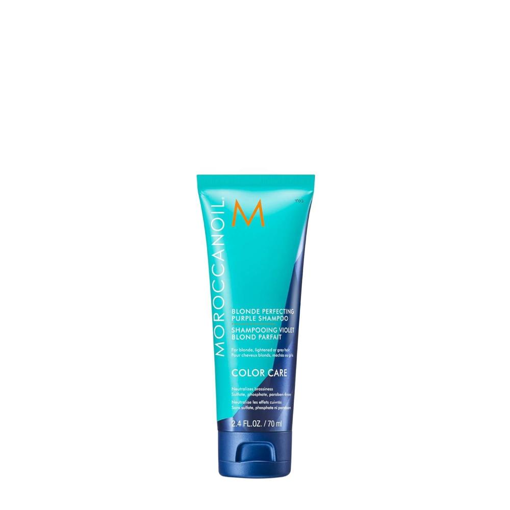 Moroccanoil Blonde Perfecting Purple Shampoo(2.4 Ounce (Pack of 1))