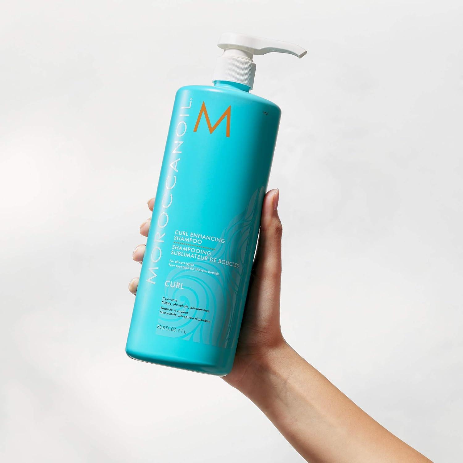 Moroccanoil Curl Enhancing Shampoo and Conditioner Bundle, 33.8 oz Set