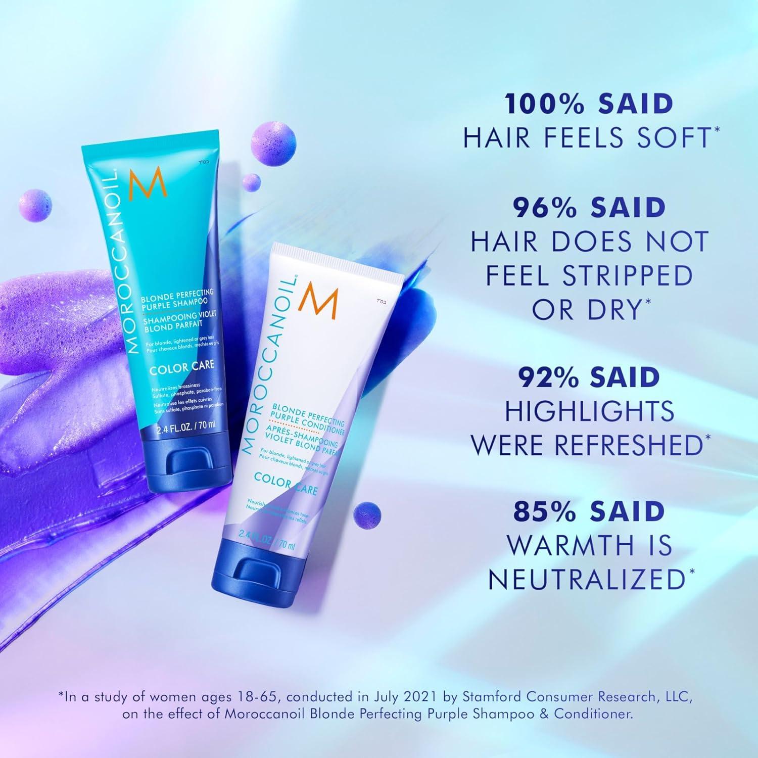 Moroccanoil Blonde Perfecting Purple Conditioner(2.4 Fl Oz (Pack of 1))