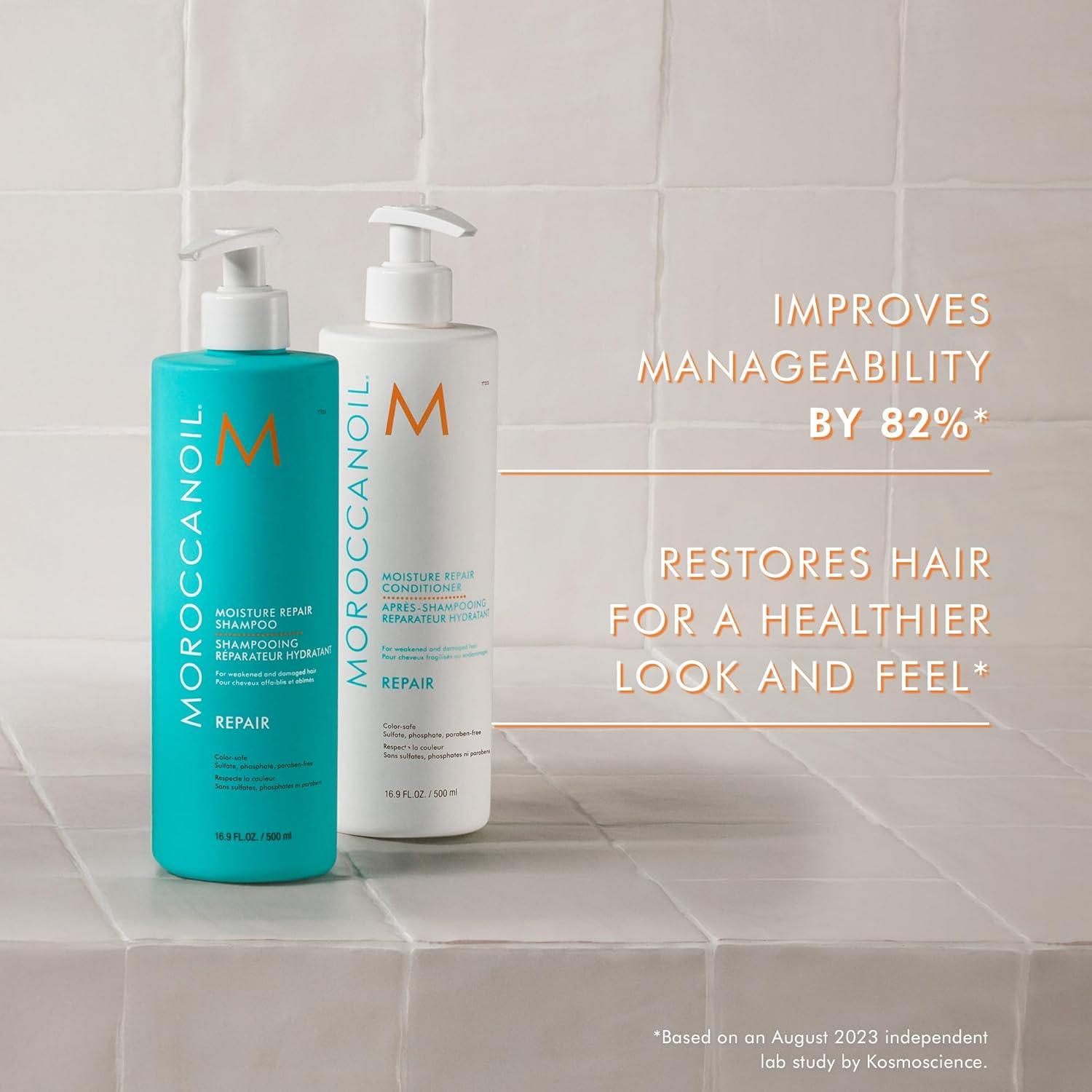 Moroccanoil Shampoo & Conditioner Half-Liter Set(Moisture Repair)