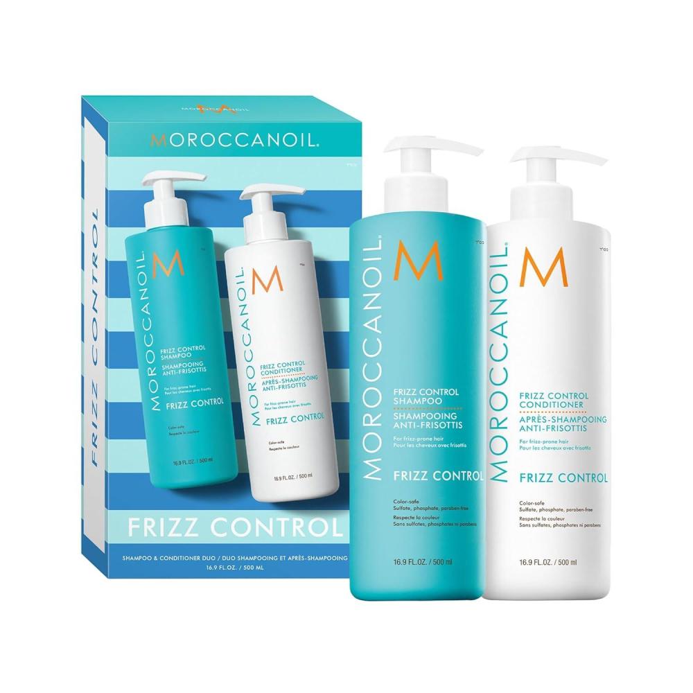 Moroccanoil Shampoo & Conditioner Half-Liter Set(Frizz Control)