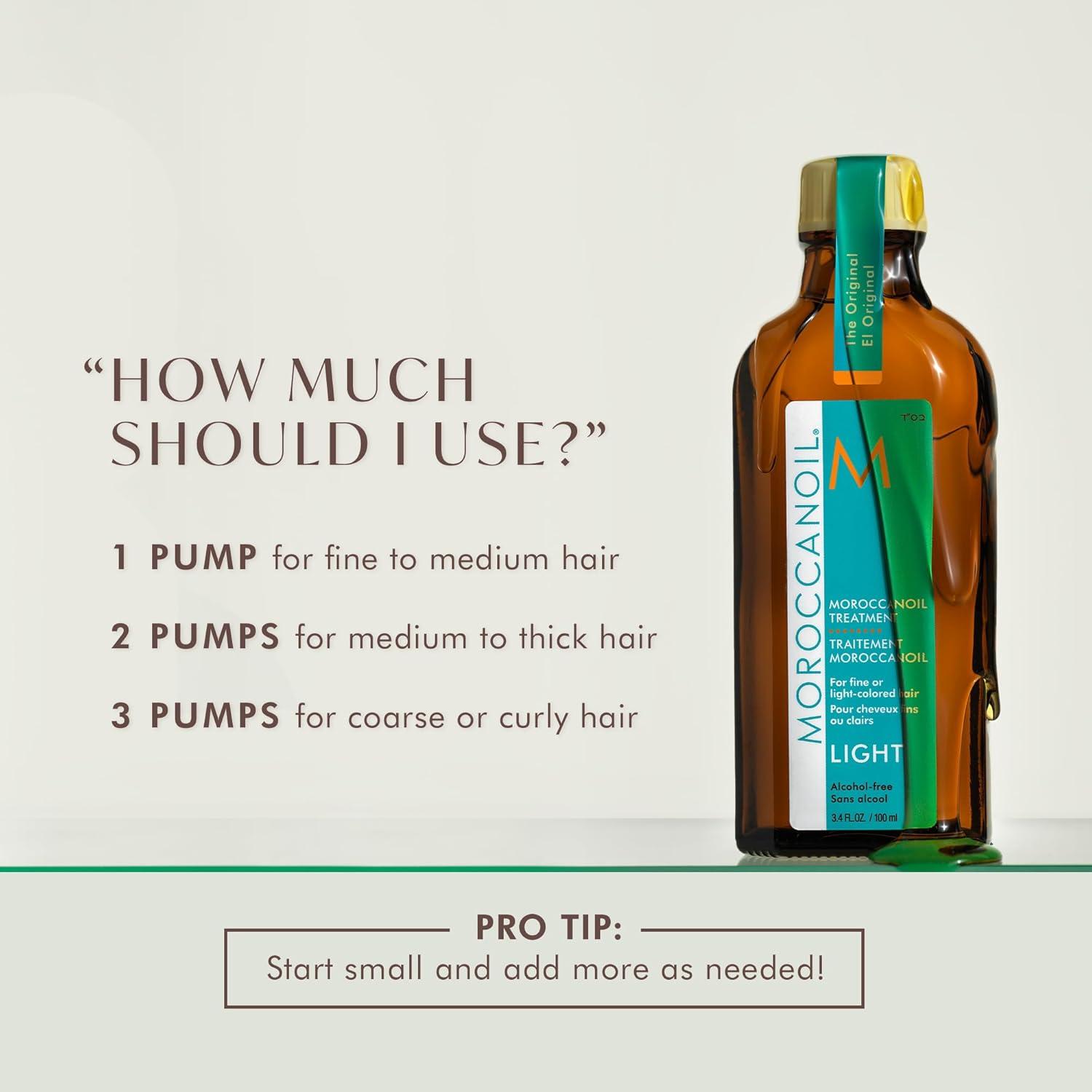 Moroccanoil Treatment Light Hair Oil(3.4 Fl. Oz.)