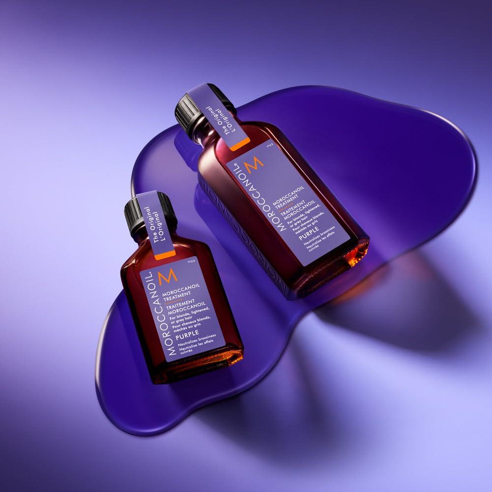 Moroccanoil Treatment Purple Hair Oil for Blonde Hair(0.85 Fl Oz (Pack of 1))