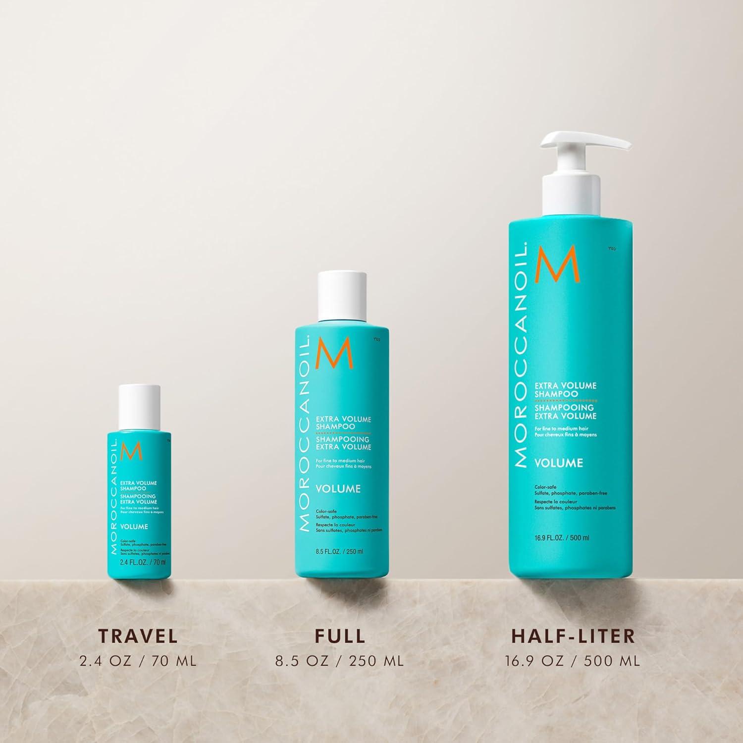 Moroccanoil Shampoo & Conditioner Half-Liter Set(Extra Volume)