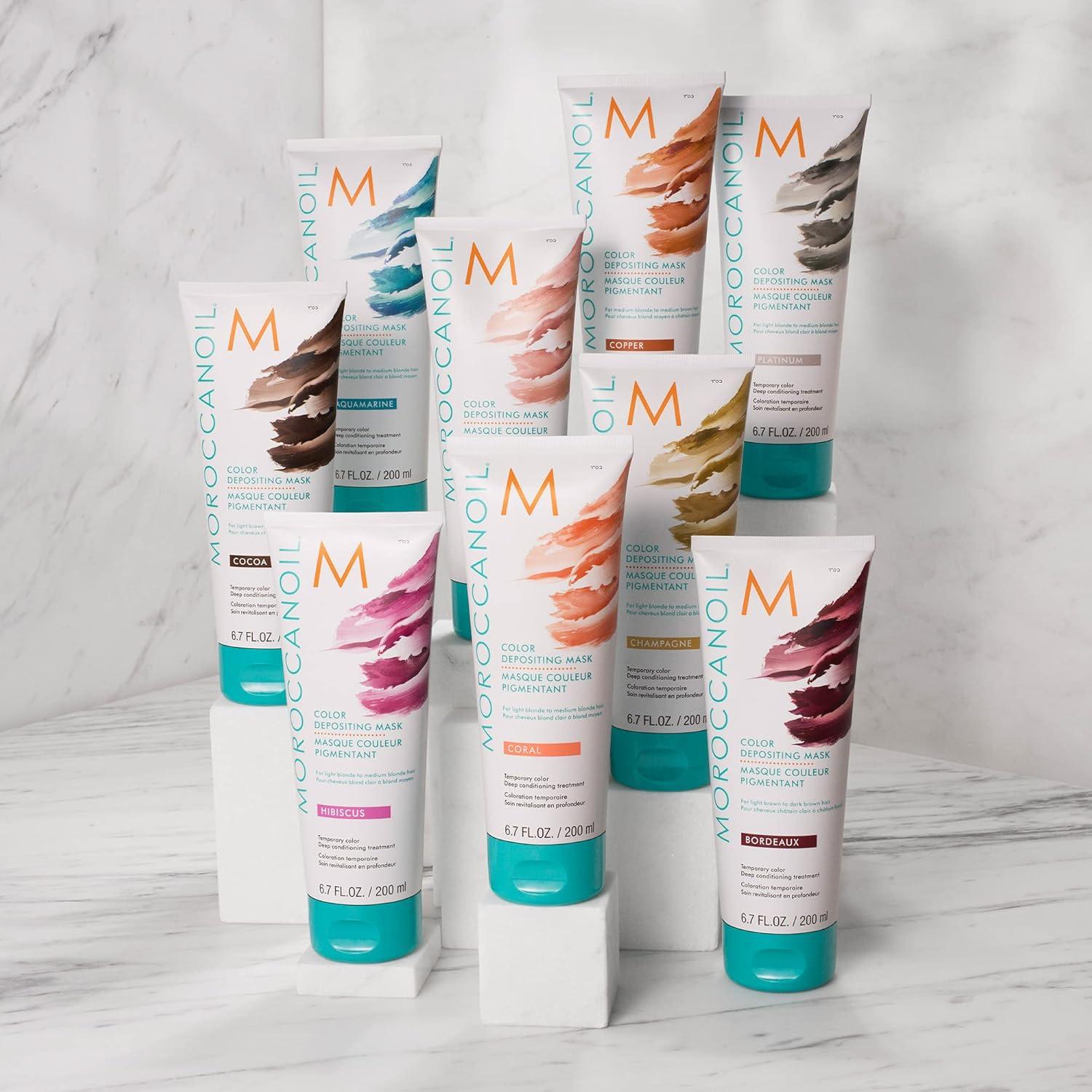 Moroccanoil Color Depositing Mask, 6.7 Fl. Oz(Cocoa)