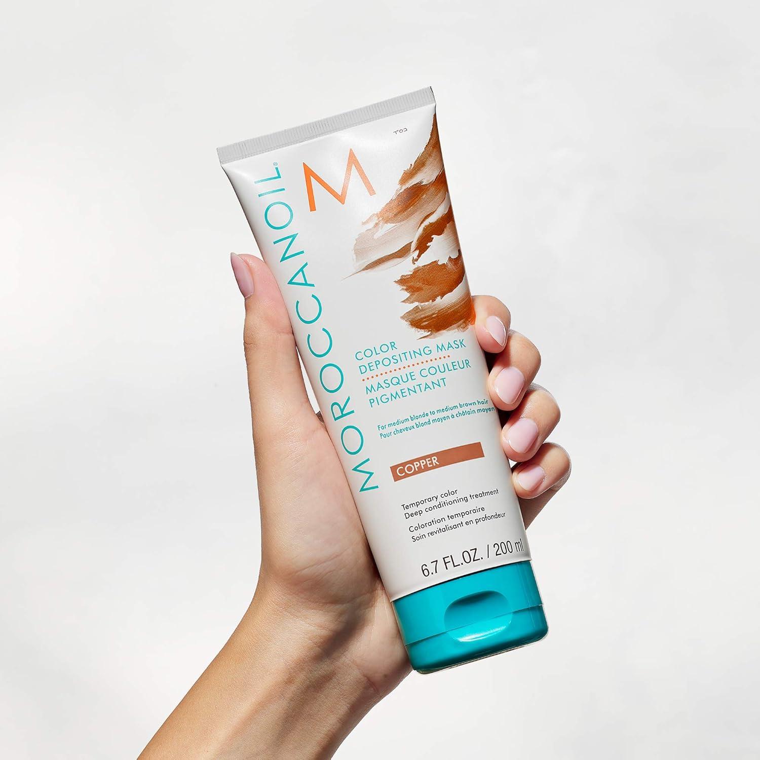 Moroccanoil Color Depositing Mask, 6.7 Fl. Oz(Copper)