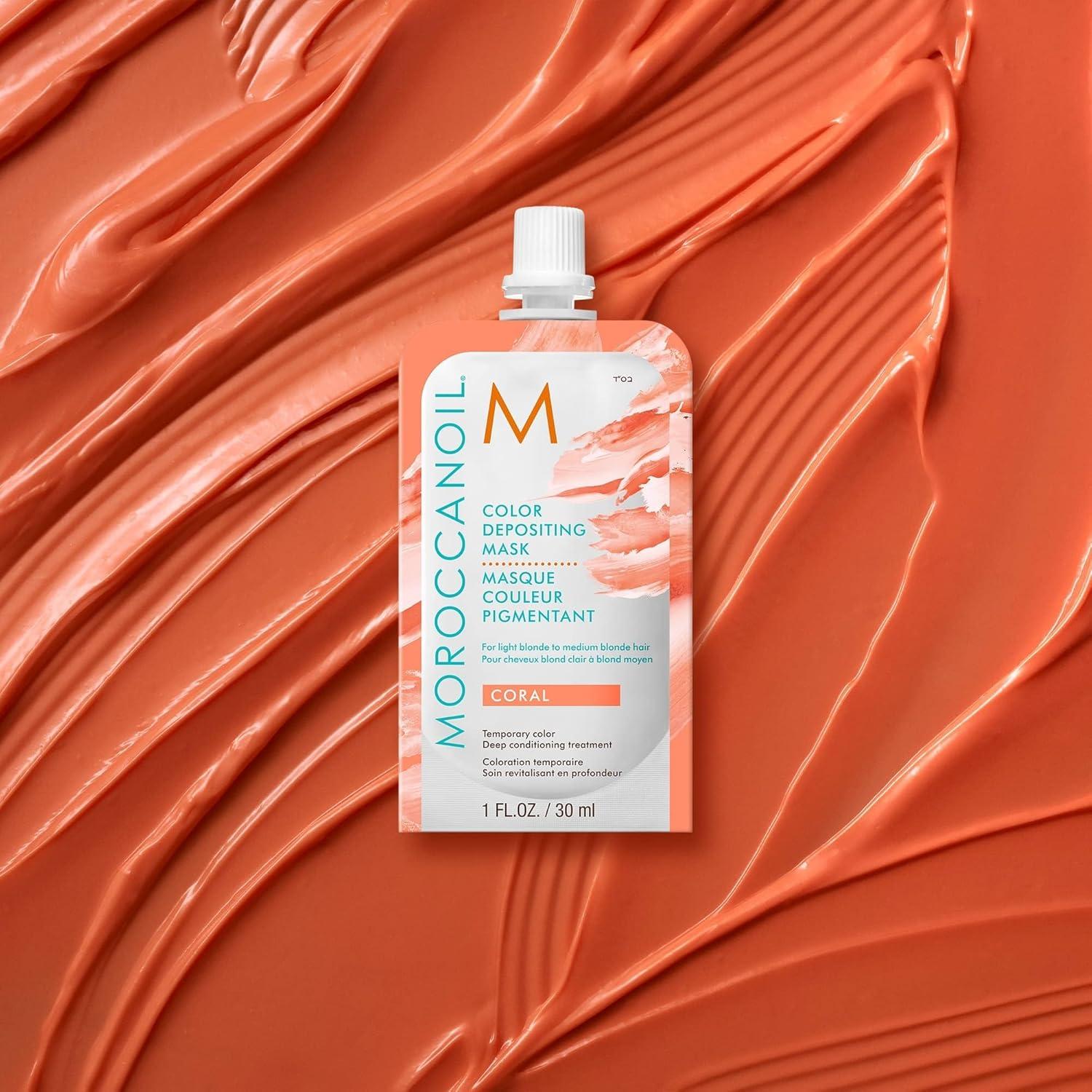 Moroccanoil Color Depositing Mask Packette, 1 Fl. Oz.(Coral)