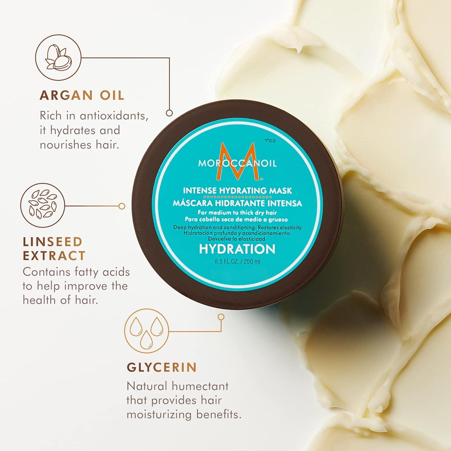 Moroccanoil Intense Hydrating Hair Mask(8.5 Fl Oz (Pack of 1))