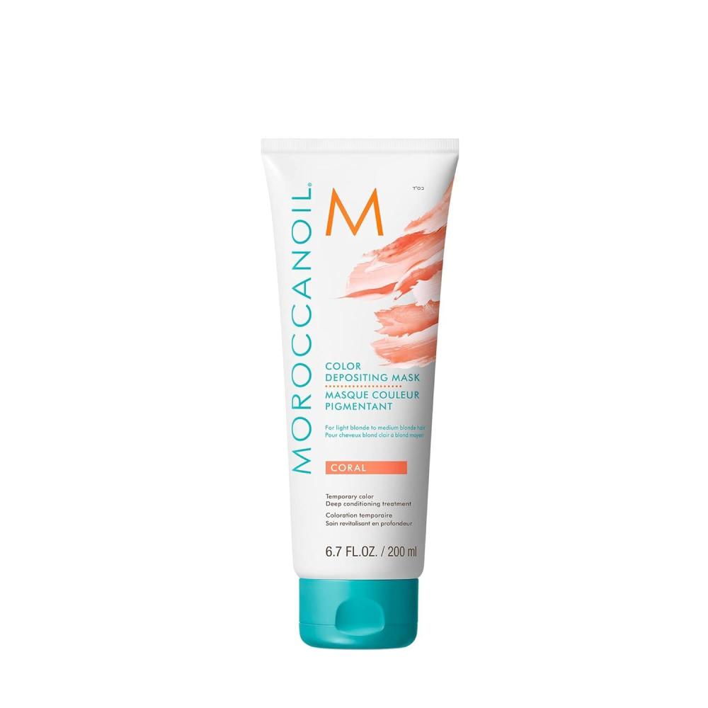 Moroccanoil Color Depositing Mask, 6.7 Fl. Oz(Coral)