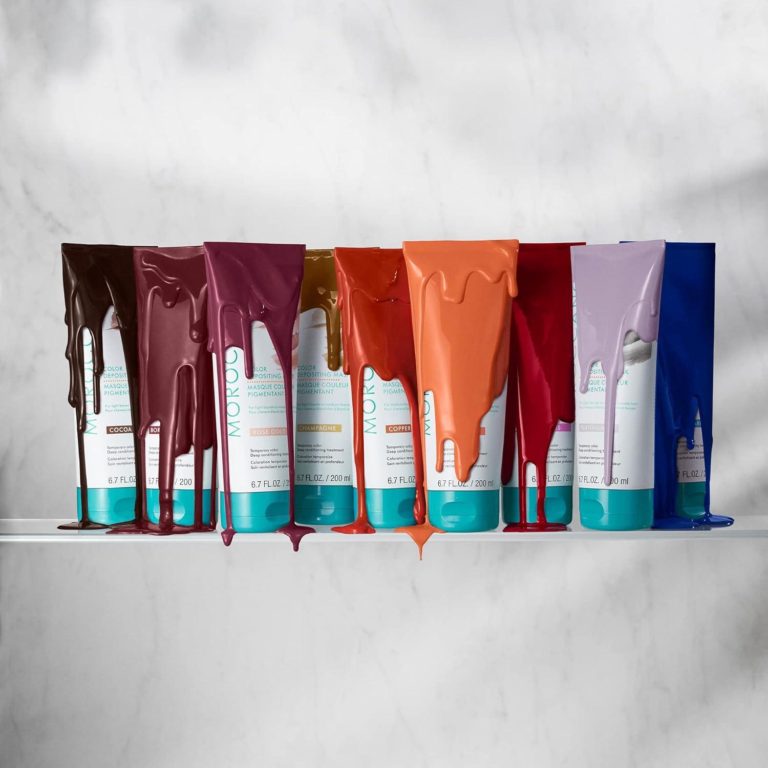 Moroccanoil Color Depositing Mask, 6.7 Fl. Oz(Rose Gold)
