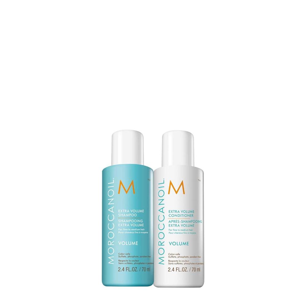 Moroccanoil Extra Volume Shampoo and Conditioner Bundle(2.4 Fl Oz)