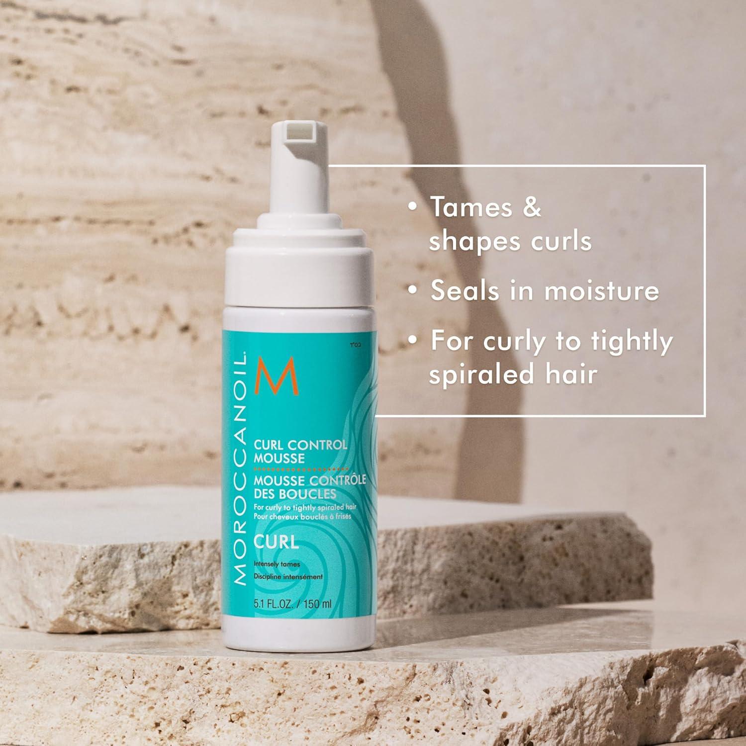 Moroccanoil Curl Control Mousse, 5.1 Fl. Oz.