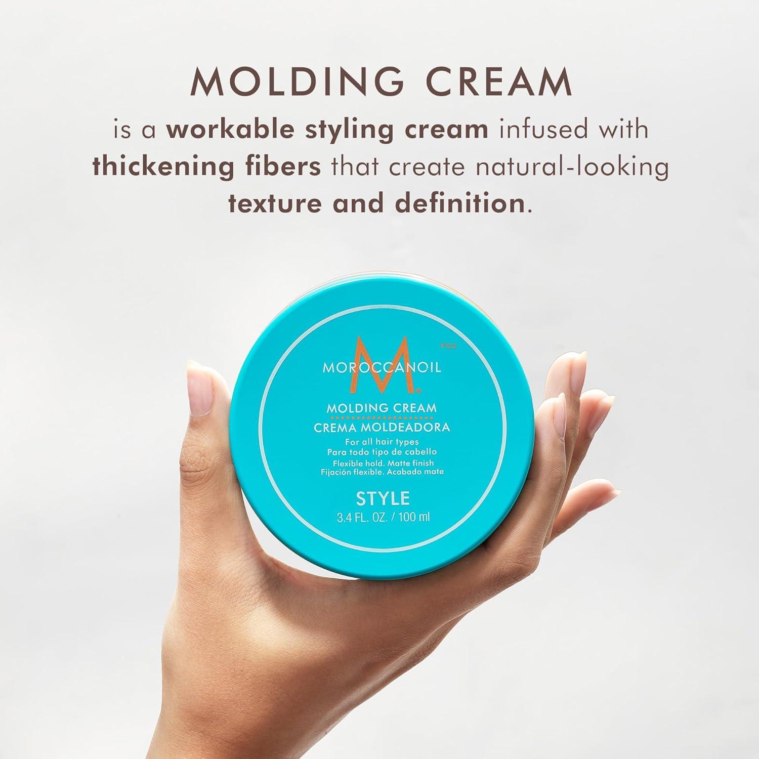 Moroccanoil Molding Cream, 3.4 Fl. Oz(3.4 Fl Oz (Pack of 1))