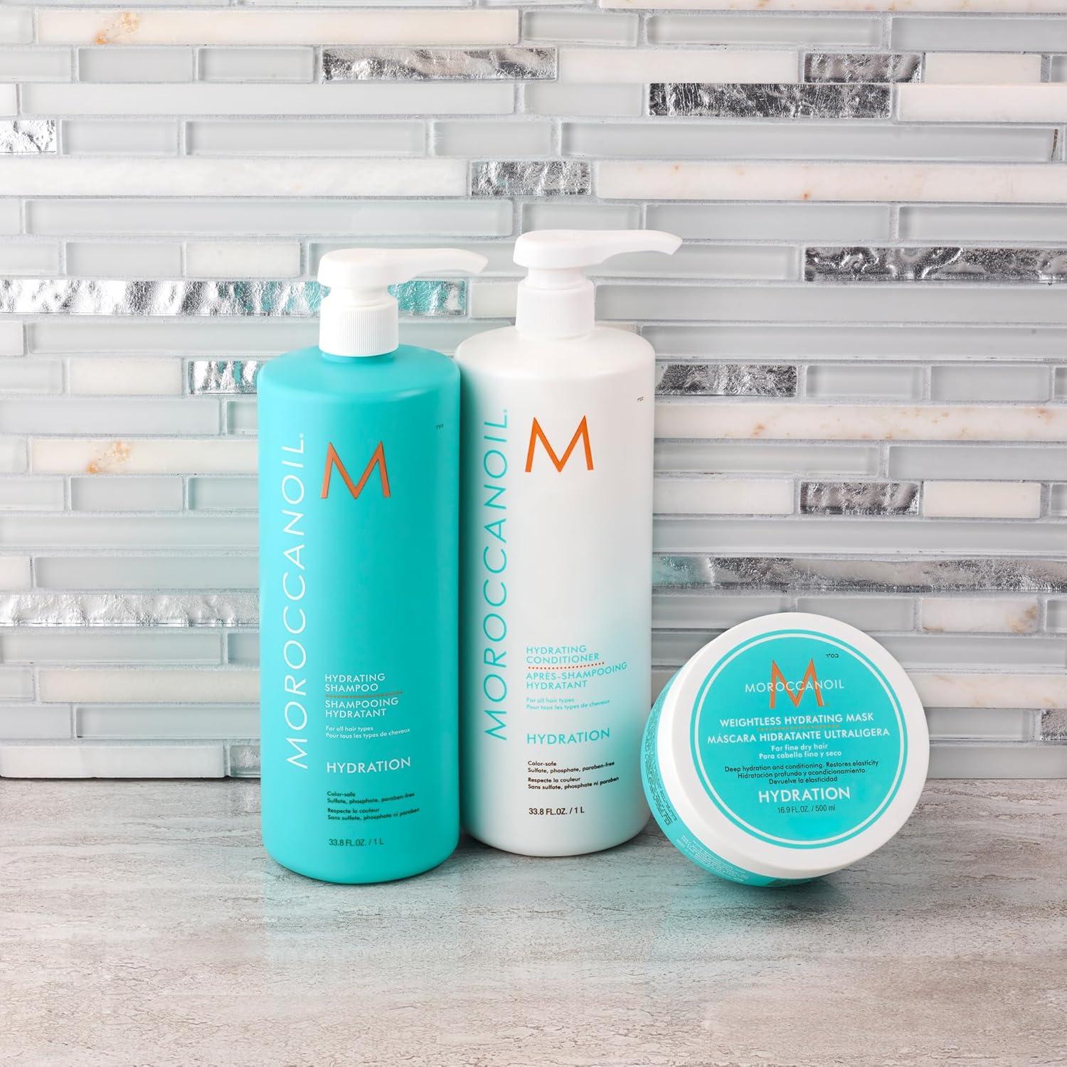 Moroccanoil Hydrating Shampoo and Conditioner Bundle(33.8 Fl Oz)