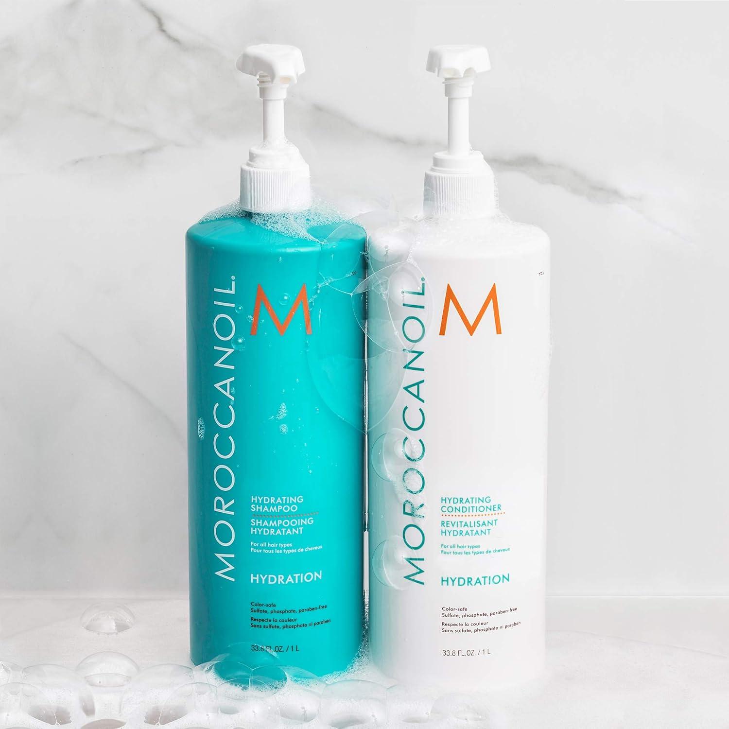 Moroccanoil Hydrating Shampoo and Conditioner Bundle(33.8 Fl Oz)
