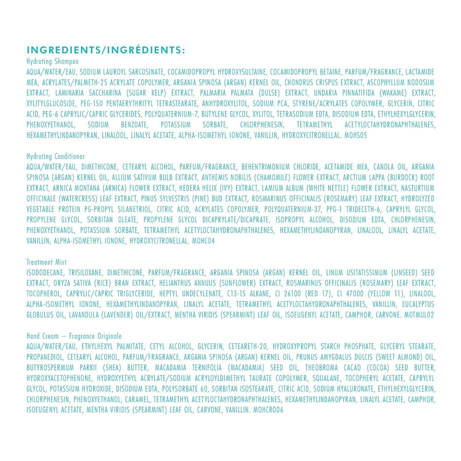 Moroccanoil Mini Travel Kit(Hydration)