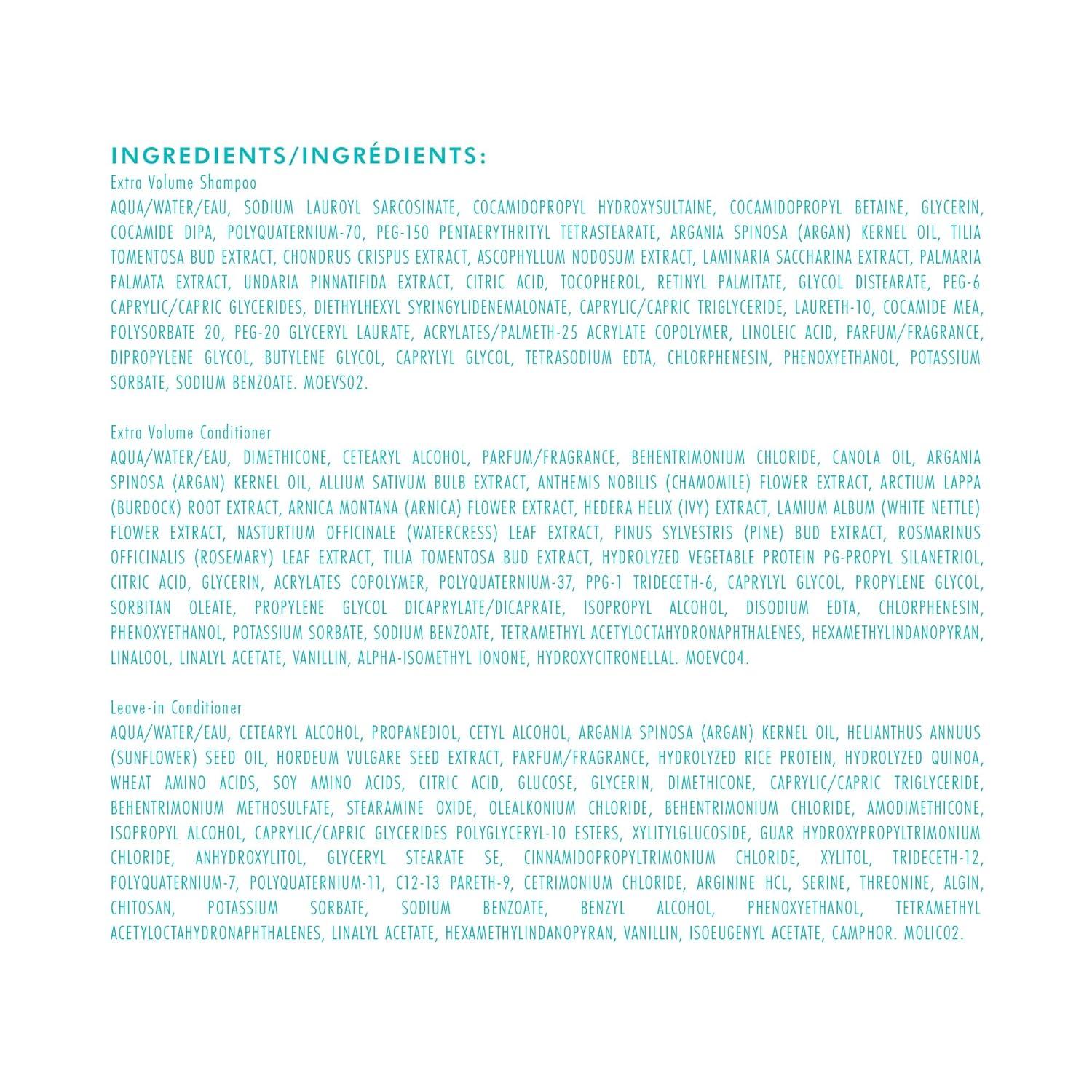 Moroccanoil Hair & Body Gift Set(Extra Volume)