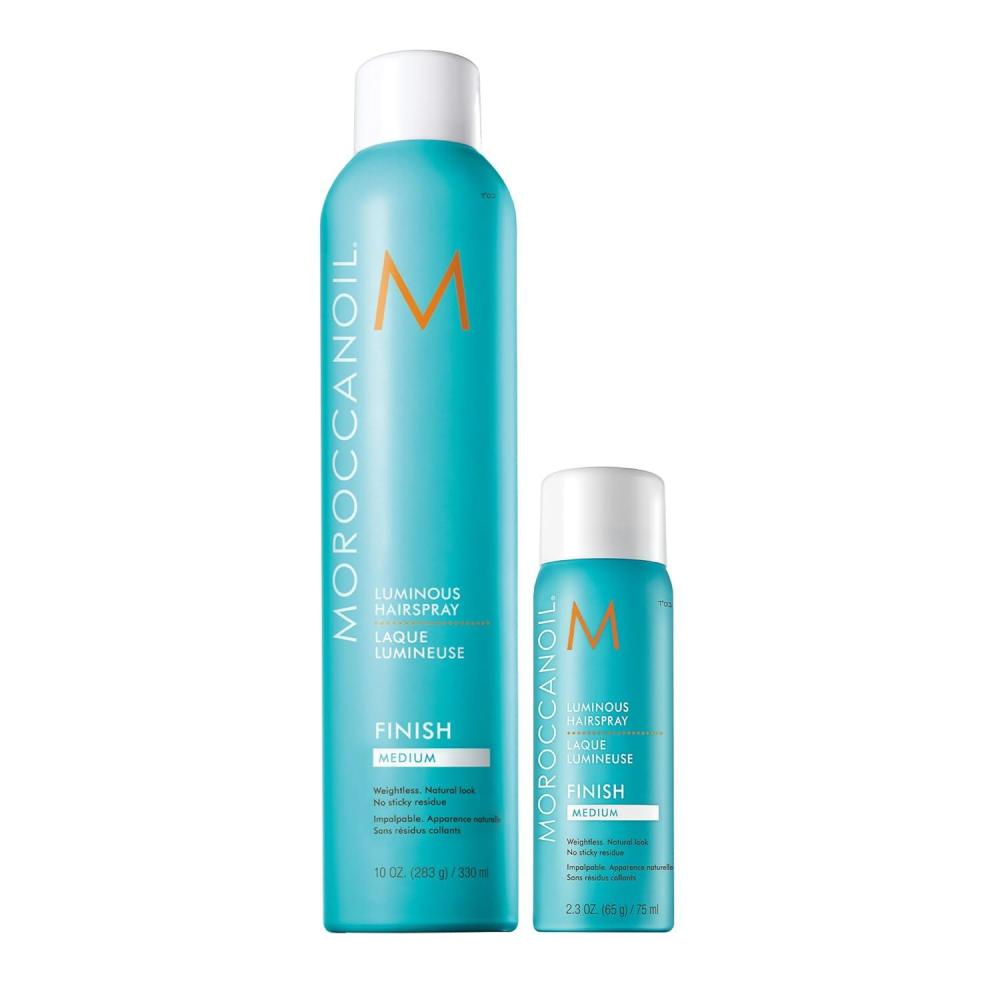 Moroccanoil Luminous Hairspray Medium, Full & Travel Size Bundle