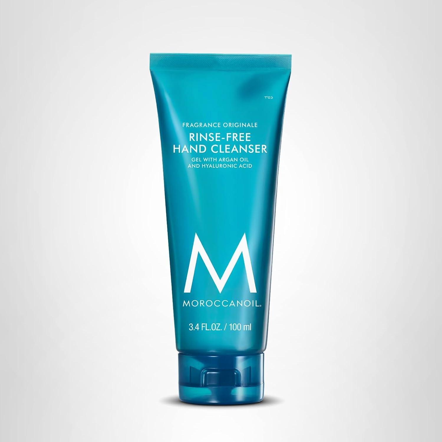Moroccanoil Rinse-Free Hand Cleanser with Hyaluronic Acid(3.4 Fl. Oz.)